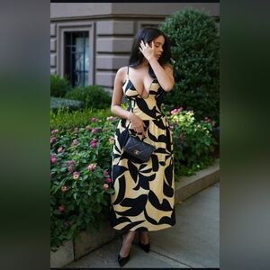 Mon Renn Surreal Dress Size L